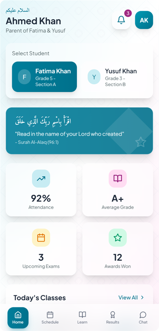IQRAA MARK Dashboard Preview